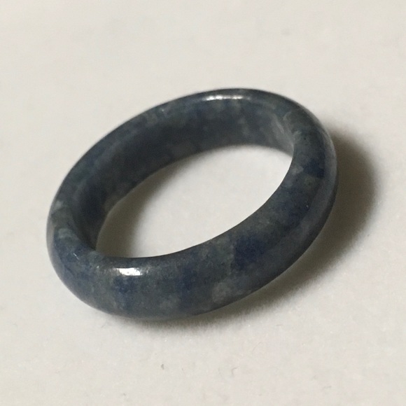 Jewelry - Blue Aventurine Natural Gemstone Ring - Size 8
